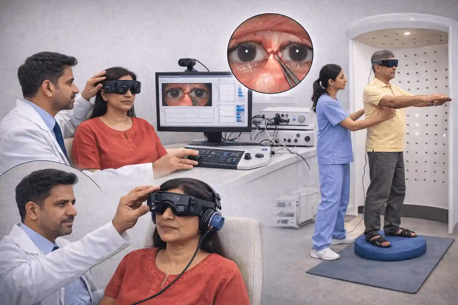 Treatment of vertigo and balance disorders